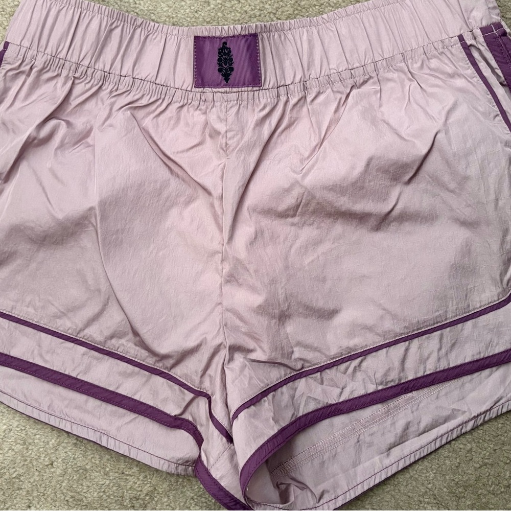 Free People Varsity Blues Shorts, Large, NWOT - Sold out color!